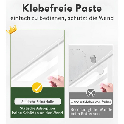 Kratzfeste transparente Wandschutzfolie