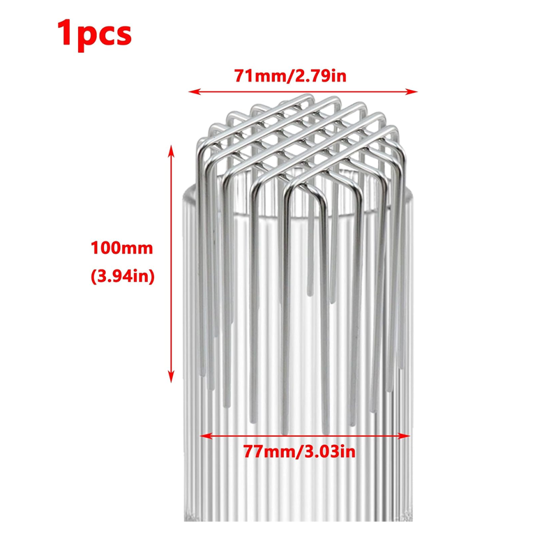 Abluftgitter Edelstahl für Trockner – Schützt vor Schädlingen & Schmutz