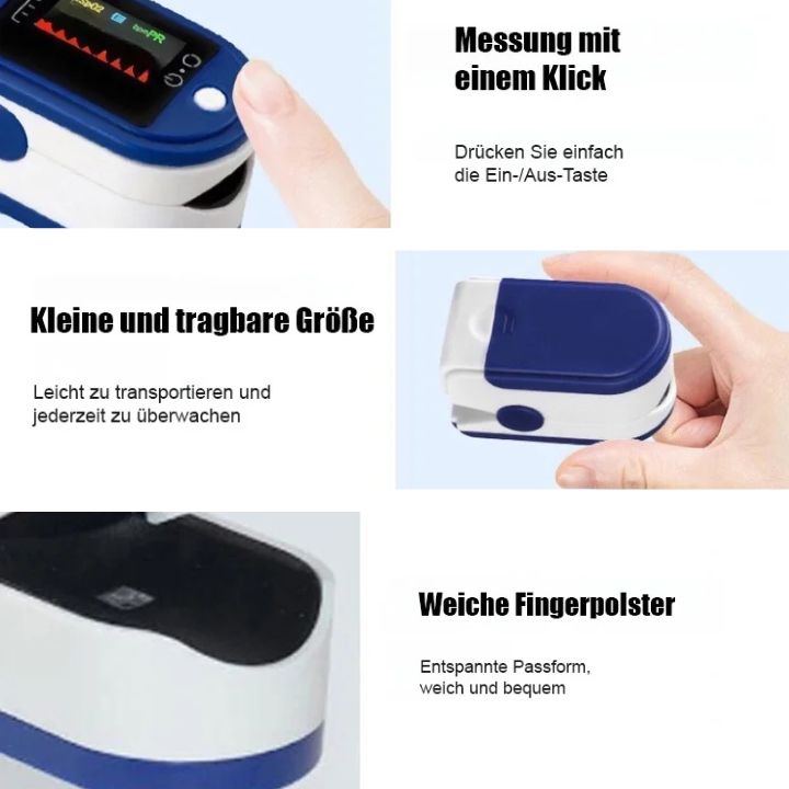 Finger pulsoximeter