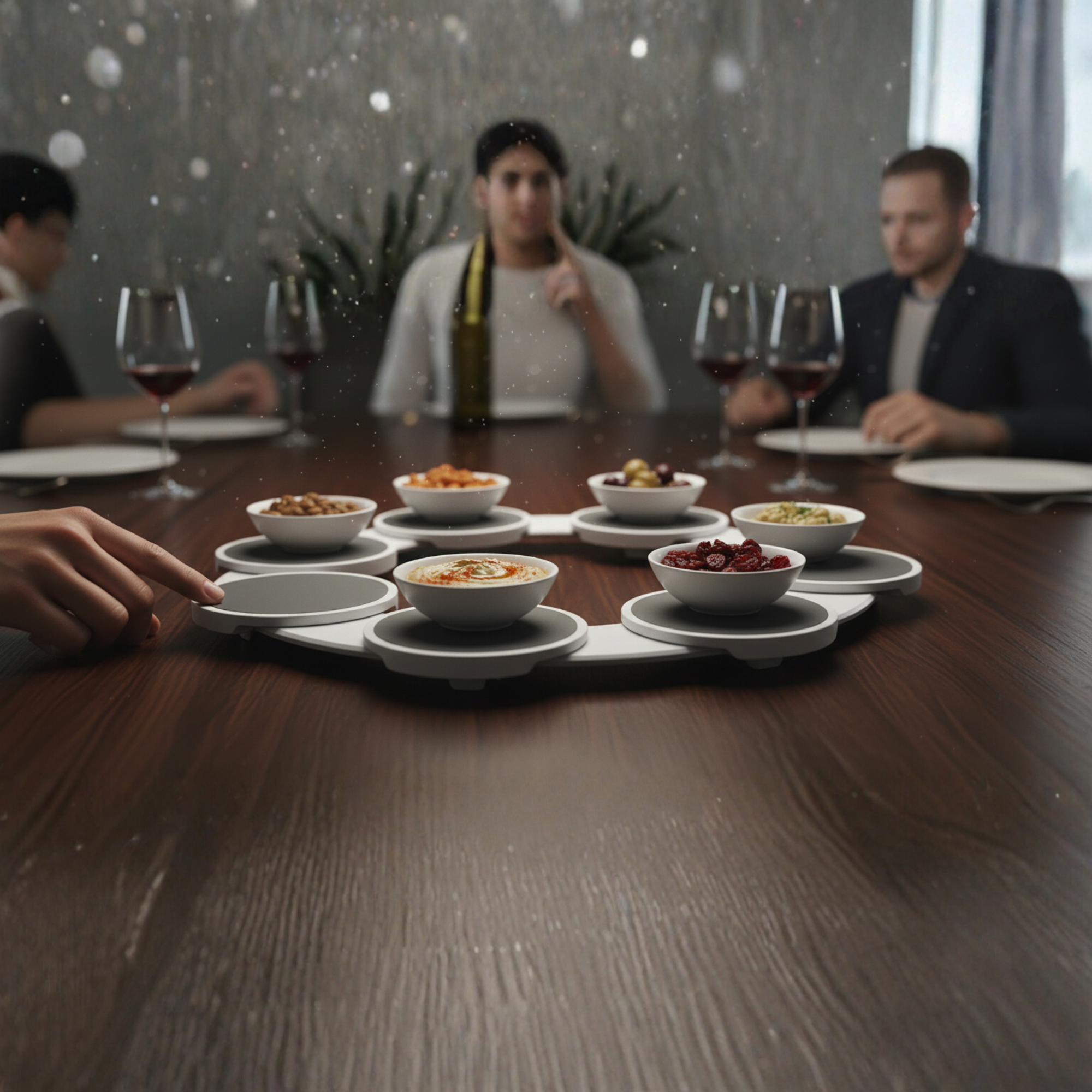 Drehbares Serviertablett – Kein Strecken Mehr Nötig