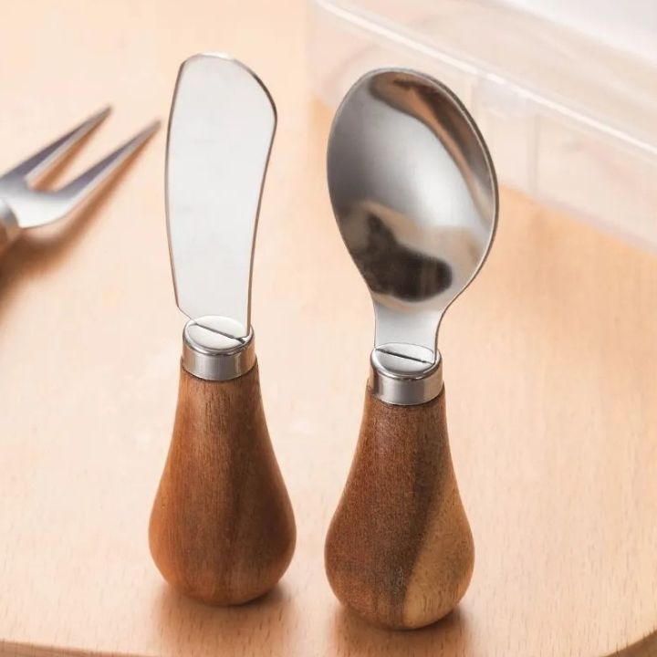 Besteckset aus Edelstahl in handlicher Größe – Gabel, Löffel und Messer Mivoza Deutschland