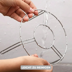 Heißluftfritteusen-Grillaufsatz mit Spießen