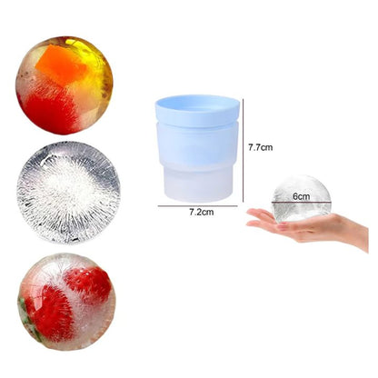 2+2 Gratis | Eisball-Formen für Cocktails – Langsam schmelzend & stapelbar Mivoza Deutschland