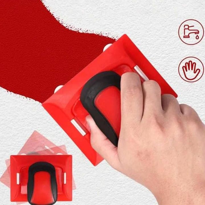 Farbroller mit Kantenführung + Gratis 2 Ersatzpads Mivoza Deutschland