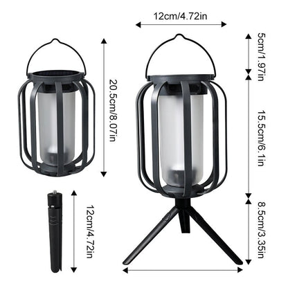 🌞2025 Summer Sale🔥Solar Lantern Outdoor Light with 4 Modes Mivoza Deutschland