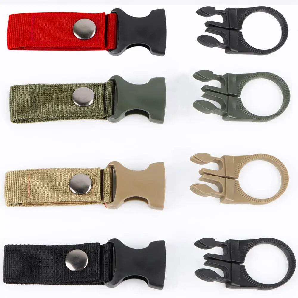 4er-Pack Robustes Nylon Outdoor Set für freihändige Wasserflaschenhalterung Mivoza Deutschland