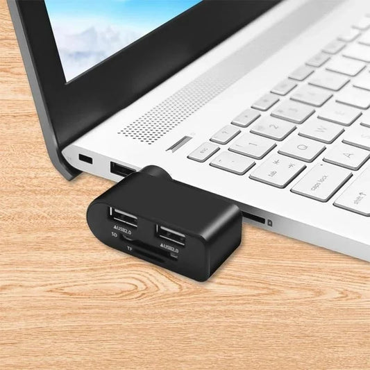 4-in-1 drehbarer USB-Hub – Mehr Anschlüsse, weniger Chaos Mivoza Deutschland