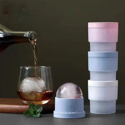 5 Stück Langsam schmelzende Eisball-Formen Mivoza Deutschland