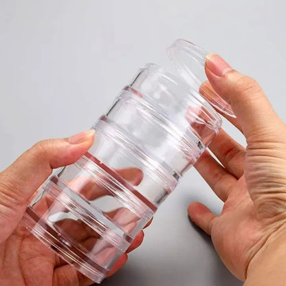5-teilige Multifunktionale Stapelbare Behälter für Accessoires Mivoza Deutschland