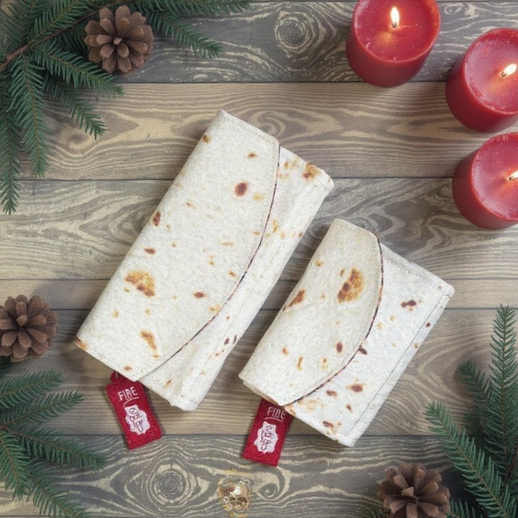 Burrito-Geldbörse mit Magnetverschluss – Organisierte Aufbewahrung