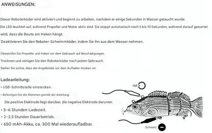 Bionischer Schwimmköder - Für alle Angelgewässer geeignet Zorenza