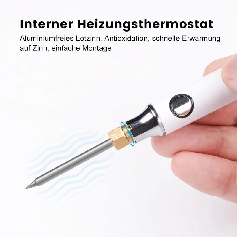 USB-Elektrischer Lötkolben – Tragbares Set mit Temperaturregelung Mivoza Deutschland