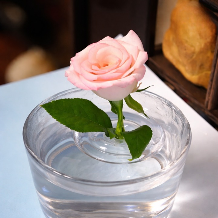 Schwimmender Blumenhalter – Hält Stiele mühelos aufrecht (10 Stück)