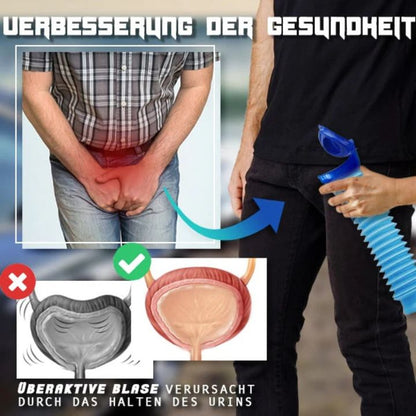 Tragbare Herren-Taschentoilette