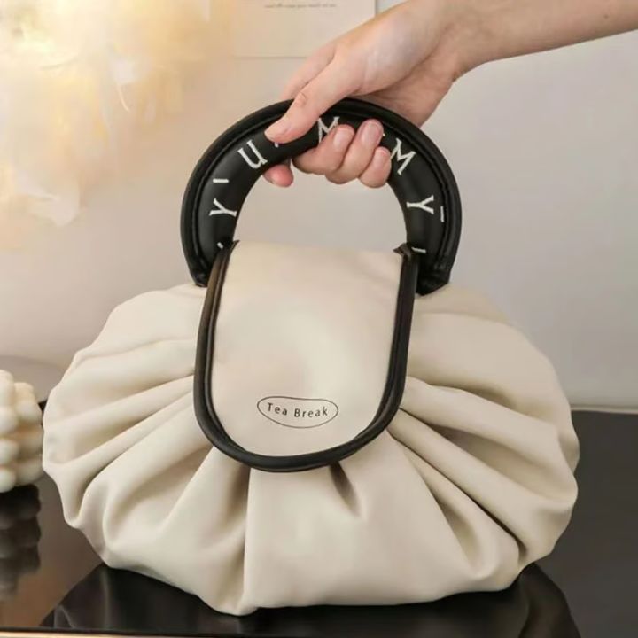 Kompakte Make-up-Tasche mit Kordelzug – Elegante Aufbewahrung für Reisen und Alltag Mivoza Deutschland