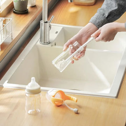 Flexibler Silikon-Flaschenbürste – Hygienereiniger für Gläser Mivoza Deutschland