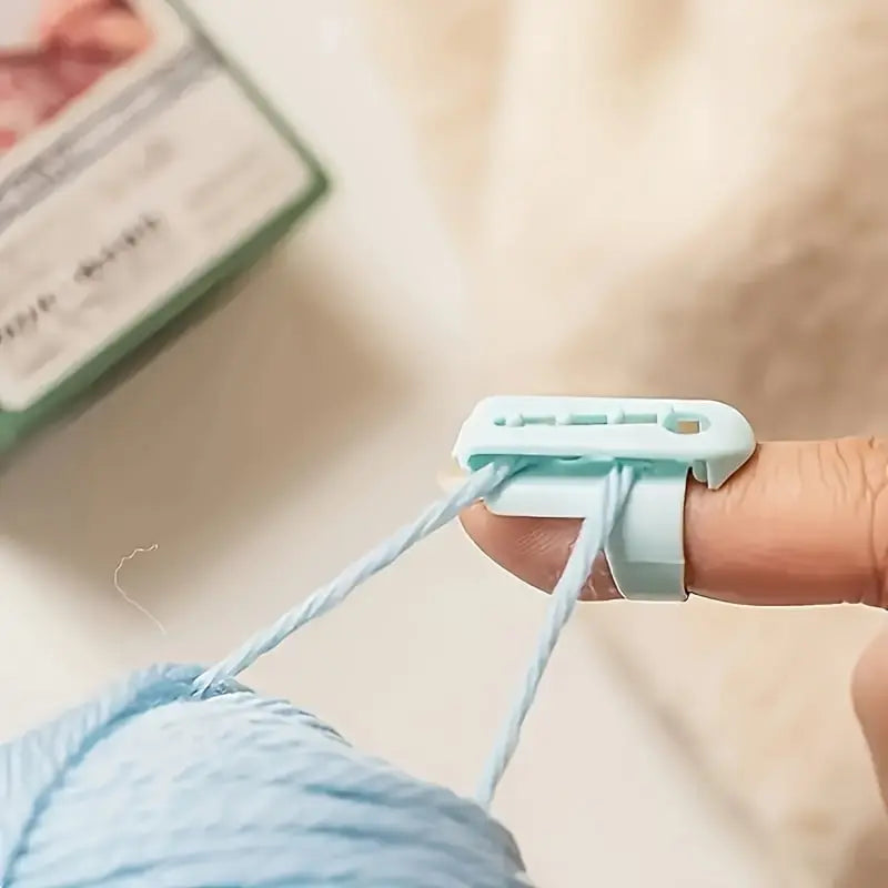 5er-Set Garnführungsring – für bequemes und schnelles Stricken & Häkeln! Mivoza Deutschland