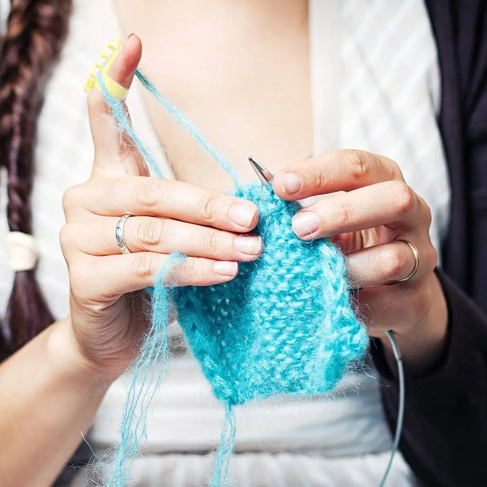 5er-Set Garnführungsring – für bequemes und schnelles Stricken & Häkeln! Mivoza Deutschland
