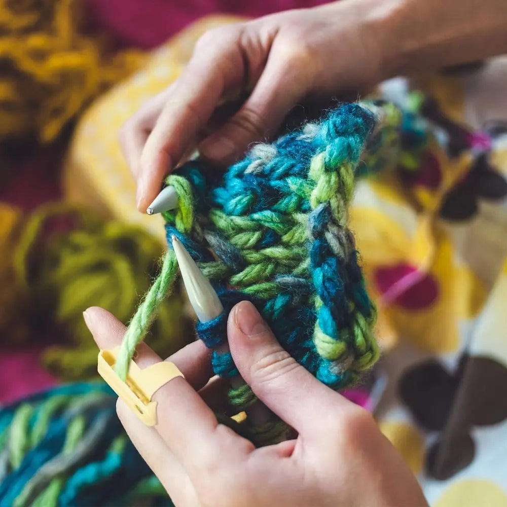 5er-Set Garnführungsring – für bequemes und schnelles Stricken & Häkeln! Mivoza Deutschland