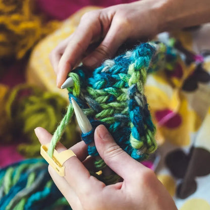 5er-Set Garnführungsring – für bequemes und schnelles Stricken & Häkeln! Mivoza Deutschland