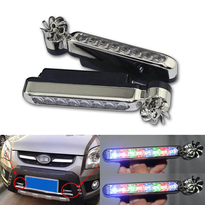 Windbetriebenes Auto-LED-Licht 2er Set— Je schneller die Fahrt, desto heller das Licht Mivoza Deutschland