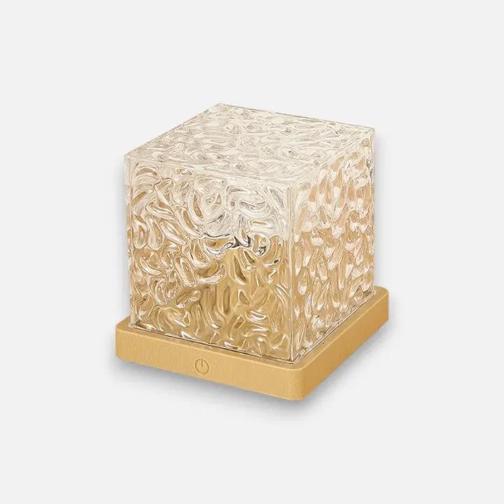 Kristall-Aurora LED-Tischlampe mit Farbwechsel & Fernbedienung – Beruhigendes Lichtspiel Mivoza Deutschland