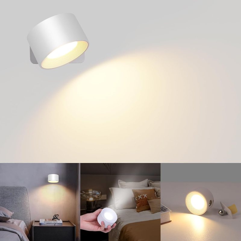 1+1 GRATIS | Rotierbare kabellose LED-Wandleuchte – Flexible, tragbare Beleuchtungslösung Mivoza Deutschland