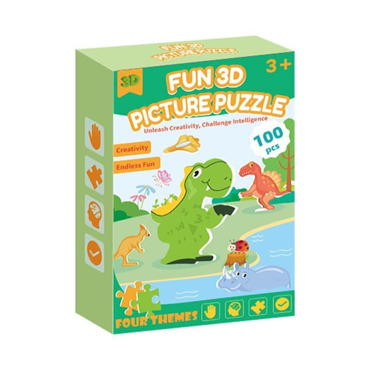 100-teiliges Tierfiguren-Set – Lernspielzeug zur Förderung der Kreativität von Kindern Mivoza Deutschland