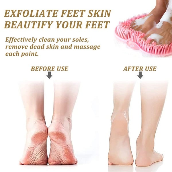 Shower Foot & Back Scrubber Massage Pad Zorenza