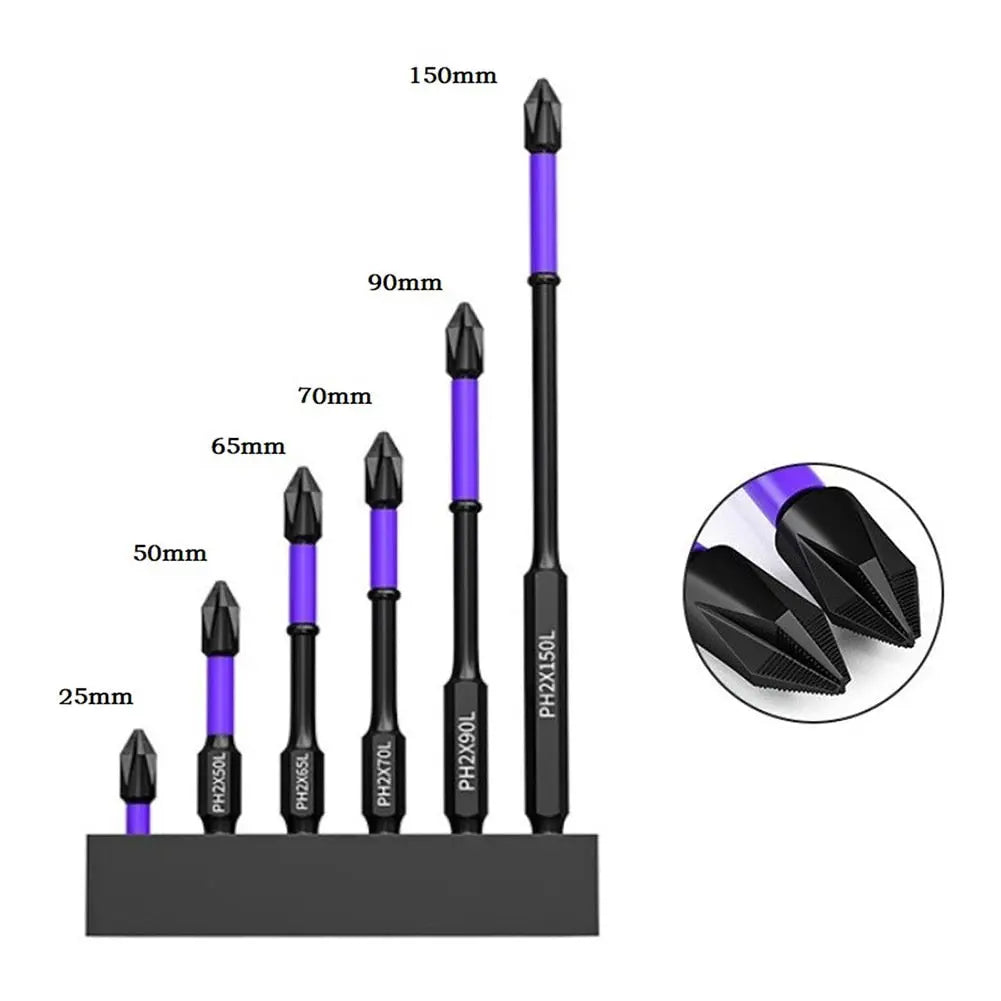 6PCS PH2 Cross Screwdriver Set Mivoza Deutschland