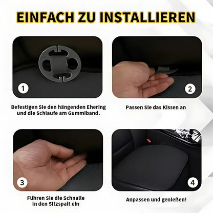 Atmungsaktive, rutschfeste autositzbezüge aus eisseide Zorenza