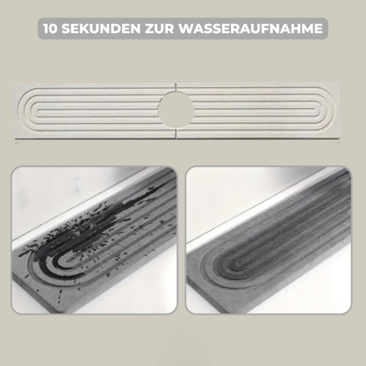 Diatomit Spülbeckenmatte