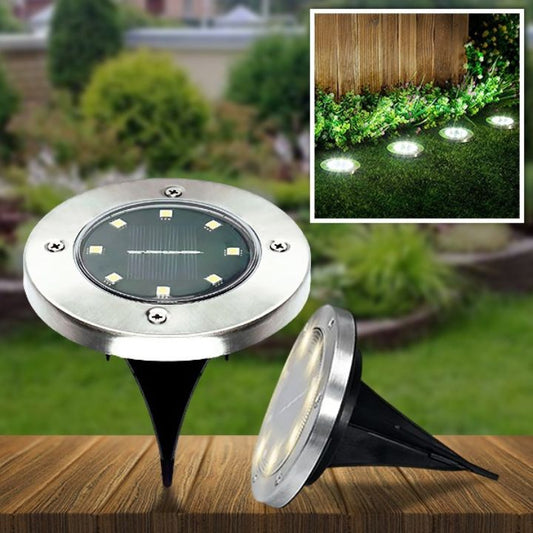 3 Stücke Solar-Bodenleuchten – Elegante Außenbeleuchtung ohne Kabel Mivoza Deutschland
