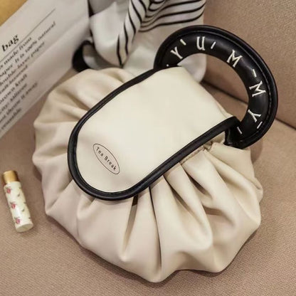 Kompakte Make-up-Tasche mit Kordelzug – Elegante Aufbewahrung für Reisen und Alltag Mivoza Deutschland