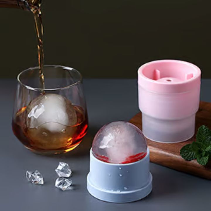 2+2 Gratis | Eisball-Formen für Cocktails – Langsam schmelzend & stapelbar Mivoza Deutschland