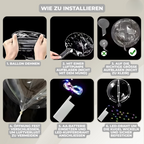 LED-Lichtballons - 10 Stück