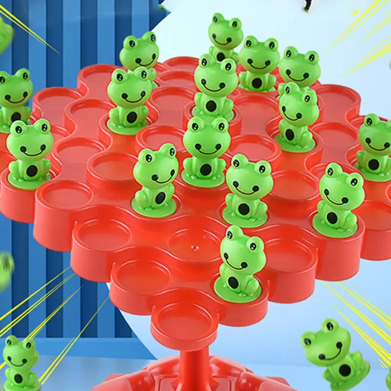 Frosch-Balance-Spielset – Montessori-Spielzeug zur Förderung der motorischen Fähigkeiten bei Kindern Mivoza Deutschland