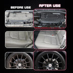 Auto-Innenraum-Politurspray – Trockenes Finish für Kunststoff & Leder