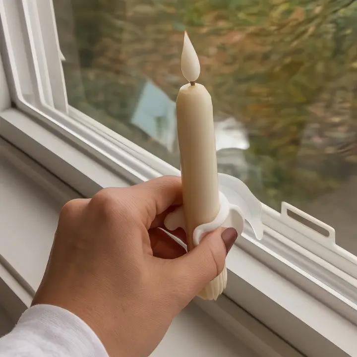 6er-Set LED-Fensterkerzen mit Dämmerungssensor – Realistische, warmweiß flackernde Flamme für gemütliche Abende Mivoza Deutschland