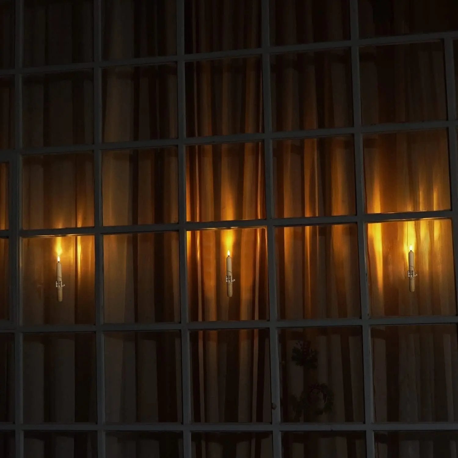 6er-Set LED-Fensterkerzen mit Dämmerungssensor – Realistische, warmweiß flackernde Flamme für gemütliche Abende Mivoza Deutschland