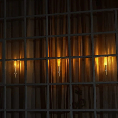 6er-Set LED-Fensterkerzen mit Dämmerungssensor – Realistische, warmweiß flackernde Flamme für gemütliche Abende Mivoza Deutschland