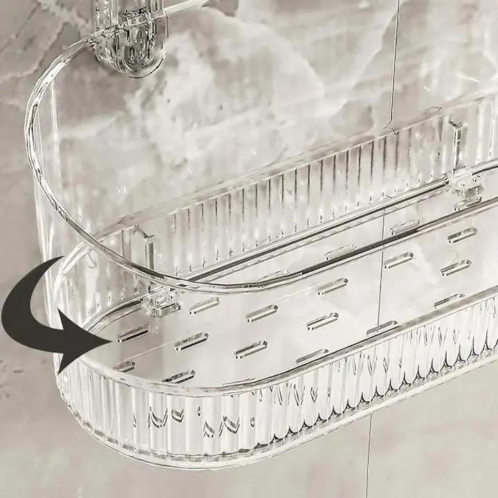 Premium Wandregal mit Saugnapf – Ordnung und Stil für Bad & Küche Mivoza Deutschland