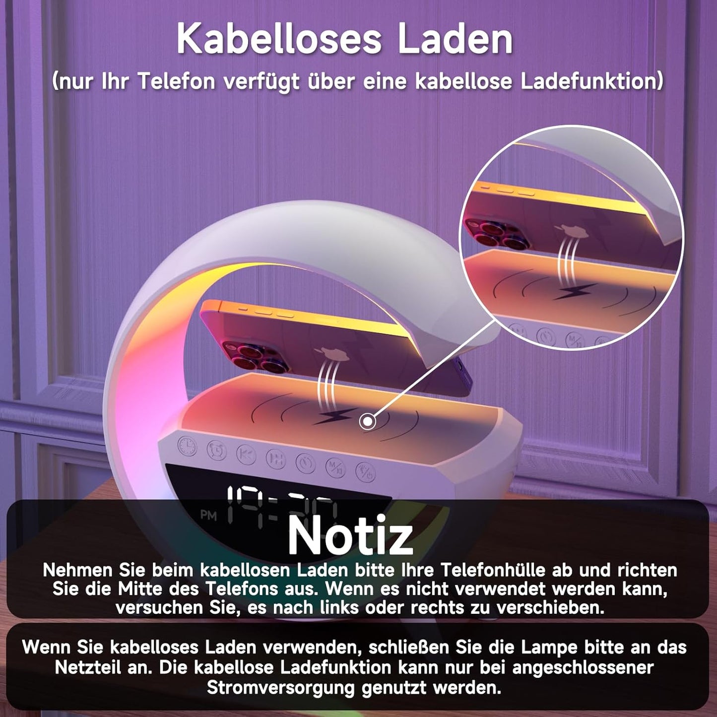 Multifunktionale Bluetooth-Lautsprecherlampe