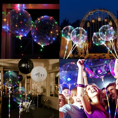 GlowDomes™ Wiederverwendbare Led-Ballons (10er Satz)