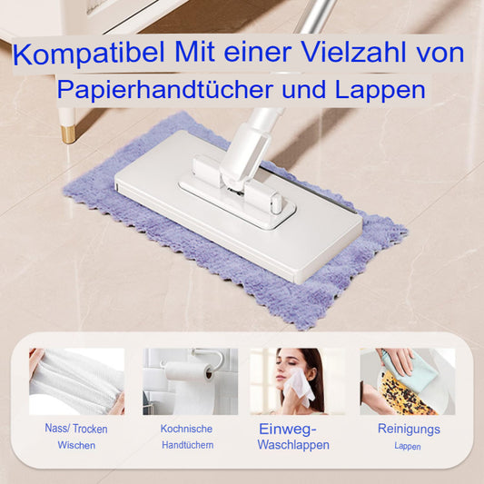 Flachmopp mit Edelstahlgriff – Hygienische Reinigung leicht gemacht