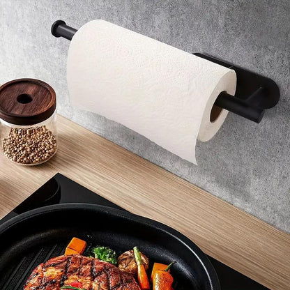 2er-Set Wandmontierter Papierrollenhalter – ohne Bohren, platzsparend & modern! Mivoza Deutschland