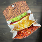 Burrito-Geldbörse mit Magnetverschluss – Organisierte Aufbewahrung