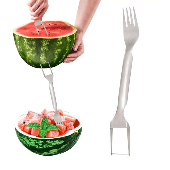 1+1 Gratis | 2-in-1 Fruchtschneider aus Edelstahl Mivoza Deutschland