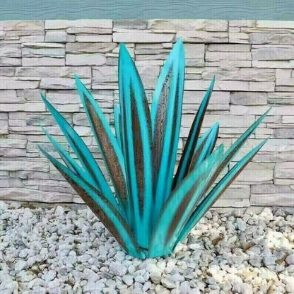 Anti-Rost Metall Agave Pflanze – Lebendige Garten Dekoration