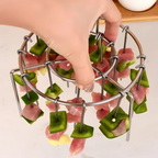 Heißluftfritteusen-Grillaufsatz mit Spießen